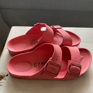 Pink Birkenstocks